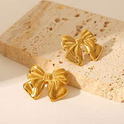 French Style 304 Stainless Steel Butterfly Stud Earrings&nbsp;CG5144