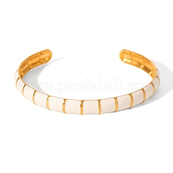 304 Stainless Steel Enamel Cuff Bangles for Women&nbsp;FS-WGB70EE-01