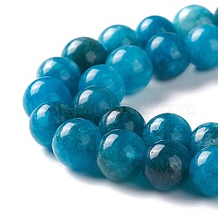 Natural White Jade Imitation Apatite Beads Strands&nbsp;X-G-I299-F10-6mm