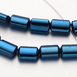Electroplate Non-magnetic Synthetic Hematite Bead Strands&nbsp;G-F300-01A
