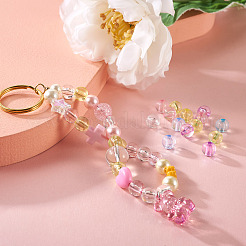 560Pcs 7 Colors Transparent Acrylic Beads&nbsp;MACR-CW0001-10