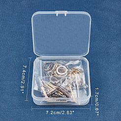 Brass Toggle Clasps&nbsp;KK-FH0001-43