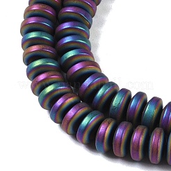 Electroplated Synthetic Non-magnetic Hematite Beads Strands&nbsp;G-E618-08E
