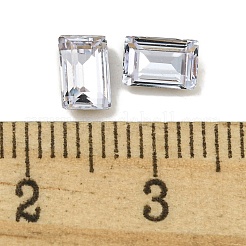 Glass Rhinestone Cabochons&nbsp;RGLA-L029-15B