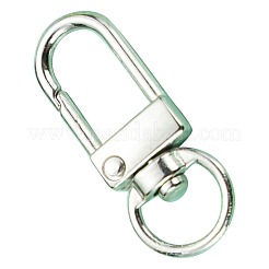 Alloy Swivel Snap Hook Clasps&nbsp;FIND-YW0004-09P