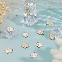 120Pcs Alloy Enamel Pendants&nbsp;ENAM-FH0001-95B