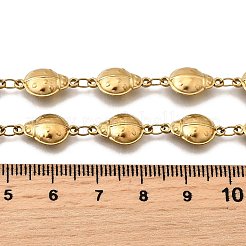 304 Stainless Steel Ladybug Link Chain Necklaces for Women Men&nbsp;NJEW-K249-21A-G