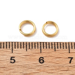 304 Stainless Steel Split Rings&nbsp;STAS-M118-01G-6mm