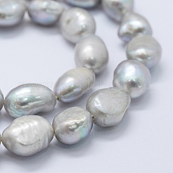 Natural Cultured Freshwater Pearl Beads Strands&nbsp;PEAR-K004-05E-01