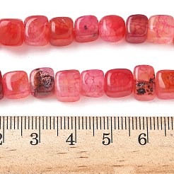Natural Dragon Veins Agate Beads Strands&nbsp;G-G177-E18-01