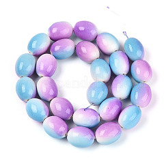 Spray Painted Synthetic Turquoise Beads Strands&nbsp;TURQ-T004-15B