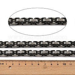 201 Stainless Steel Byzantine Chains&nbsp;SA-E001-14BP-03