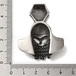 304 Stainless Steel Pendants&nbsp;STAS-Z059-09AS