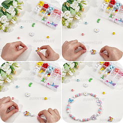 DIY Butterfly and Flower Bracelets Making Kit&nbsp;DIY-SC0033-01