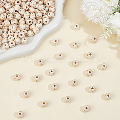 400Pcs Natural Round Wood Beads&nbsp;WOOD-PA0001-49