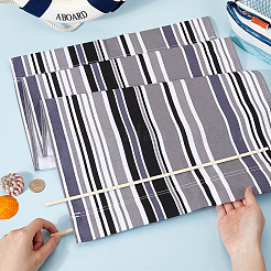 Stripe Chair Cloth Canvas&nbsp;AJEW-XCP0003-60