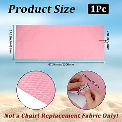 1Pc Canvas Beach Chair Replacement Fabric&nbsp;AJEW-GF0015-48A