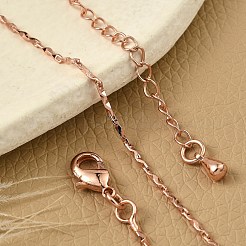 Brass Link Chain Bracelets for Women&nbsp;BJEW-G735-06RG