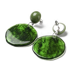 Resin Stud Earrings&nbsp;EJEW-I288-02A