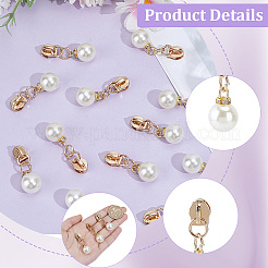 30Pcs Zinc Alloy with Round Resin Replacement Zipper Sliders&nbsp;FIND-CY0002-22G