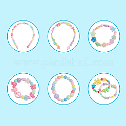 DIY Bracelets & Hair Band Jewelry For Children&nbsp;DIY-YW0001-32