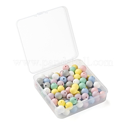 7 Colors Food Grade Eco-Friendly Silicone Beads&nbsp;SIL-LS0001-02B
