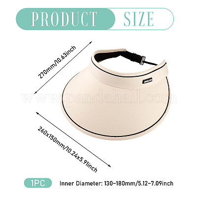 1Pc Polyester Sunscreen Hat&nbsp;AJEW-TA0002-57C-1