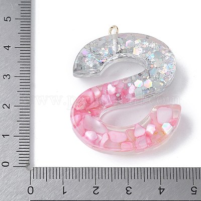 Resin Pendants&nbsp;RESI-B029-01P-S-1