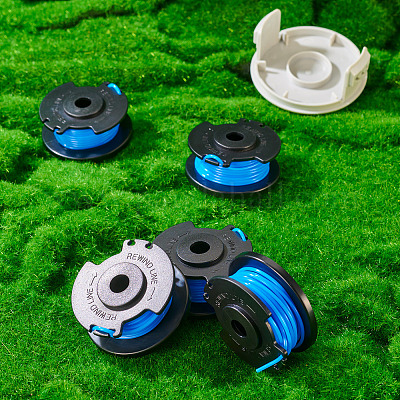 5Pcs AC14RL3A String Trimmer Replacement Spool Line with Cap For Ryobi One+ 24V&nbsp;FIND-TAC0011-128C-1