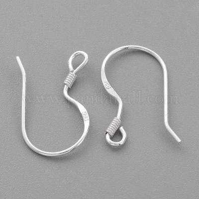Sterling Silver Earring Hooks&nbsp;STER-G011-15-1