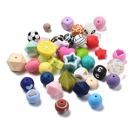 Silicone Beads SIL-XCP0001-14-1