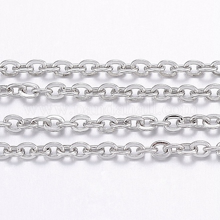 Ss Cable Chain Wholesale Tarnish Resistant 304 Stainless Steel Cable Chains ...