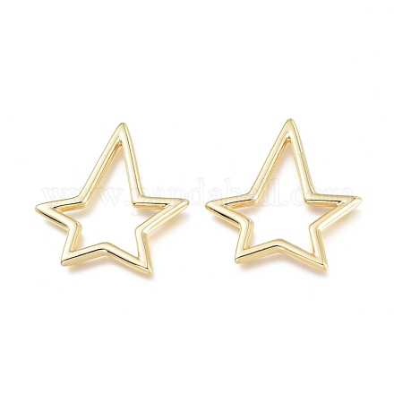 Brass Linking Rings&nbsp;KK-L185-40G-1