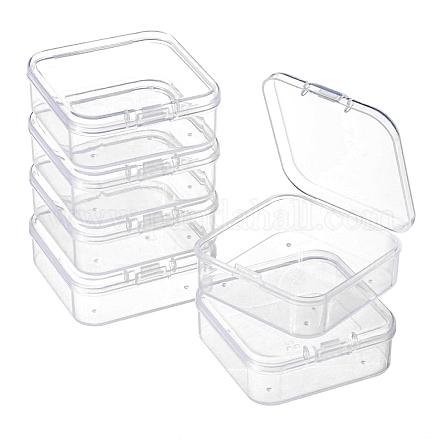 Square Plastic Bead Storage Containers&nbsp;CON-FS0001-07A-1