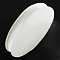 1 inch Single Face Velvet Ribbon, White, 1 inch(25.4mm), about 25yards/roll(22.86m/roll)