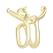 Cat Shape Alloy Clip-on Earrings, with Rhinestone, Light Gold, 22x18mm