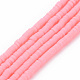 Handmade Polymer Clay Bead Strands&nbsp;CLAY-T002-4mm-59-1