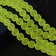 Baking Paint Transparent Glass Bead Strands&nbsp;GLAA-S031-4mm-30-1