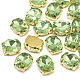 Sew on Rhinestone&nbsp;RGLA-T091-10x14mm-19G-1