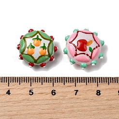 Baking Paint Glass Enamel Beads&nbsp;LAMP-K039-34A
