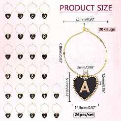 DIY Wine Glass Charms Kits&nbsp;DIY-PH0023-60A