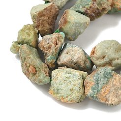 Raw Rough Natural HuBei Turquoise Beads Strands&nbsp;G-M453-D09