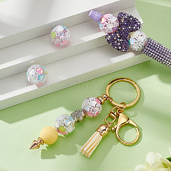 6Pcs Opaque Acrylic Beads&nbsp;OACR-GA0001-25