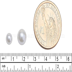 環境に優しい染めガラスパールラウンドビーズ  ベージュ  6mm  穴：1.2~1.5mm  約400個/箱&nbsp;HY-BC0001-6mm-RB011