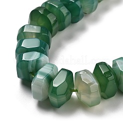 Natural Banded Agate Beads Strands&nbsp;G-K392-A17