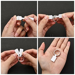Rectangle Jewelry Display Sticker Self-adhesive Paper&nbsp;TOOL-WH0039-03