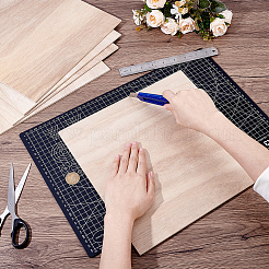 未完成の木板  DIYクラフト用品  正方形  300x300x4.5mm&nbsp;DIY-WH0899-681A