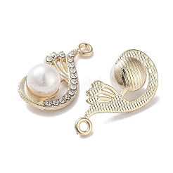 ABS Imitation Pearl Bead Pendants&nbsp;FIND-C042-02G
