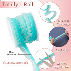 5 Yards Velvet Organza Ribbon&nbsp;SRIB-TA0001-40