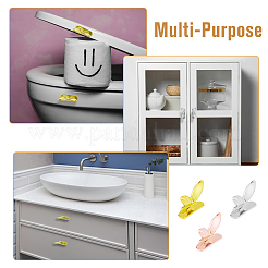 6Pcs 3 Colors Plastic Toilet Lid Handle&nbsp;FIND-FH0009-34